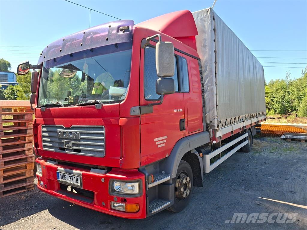 MAN TGL 7.180 Flatbed / Dropside trucks