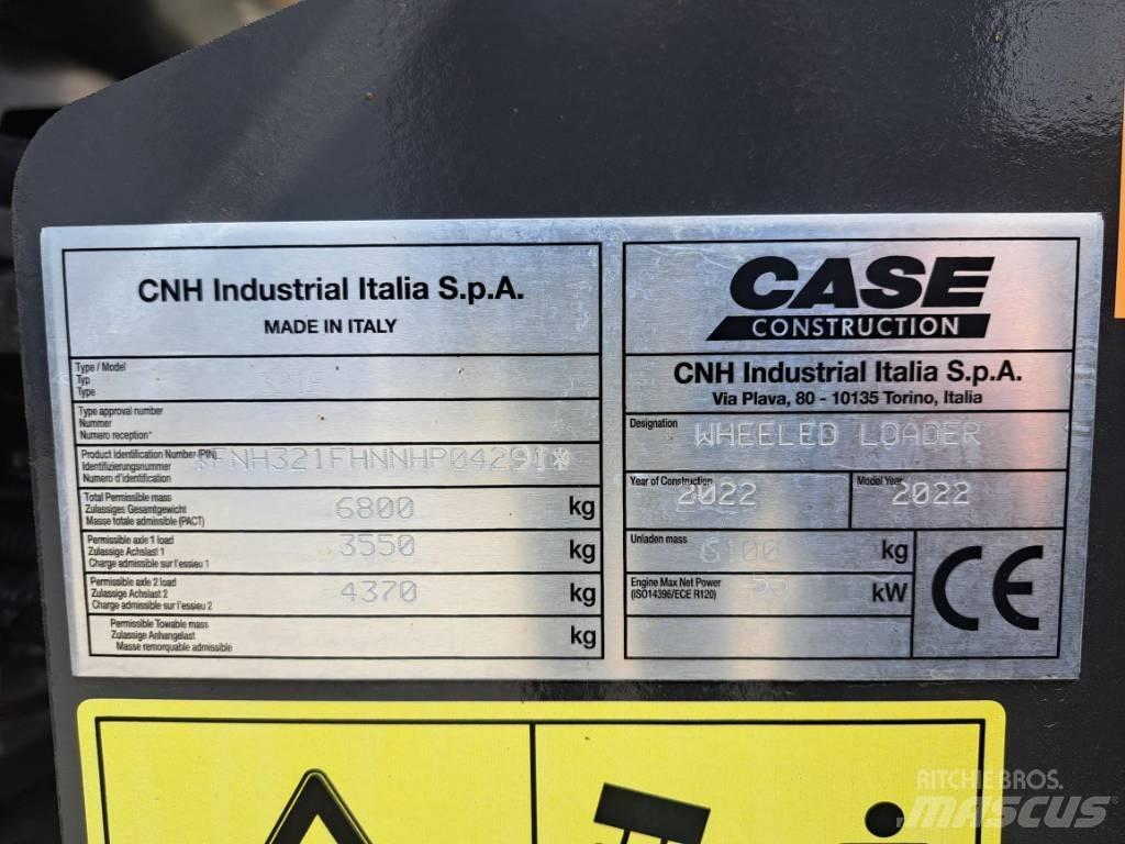CASE 321 D Wheel loaders