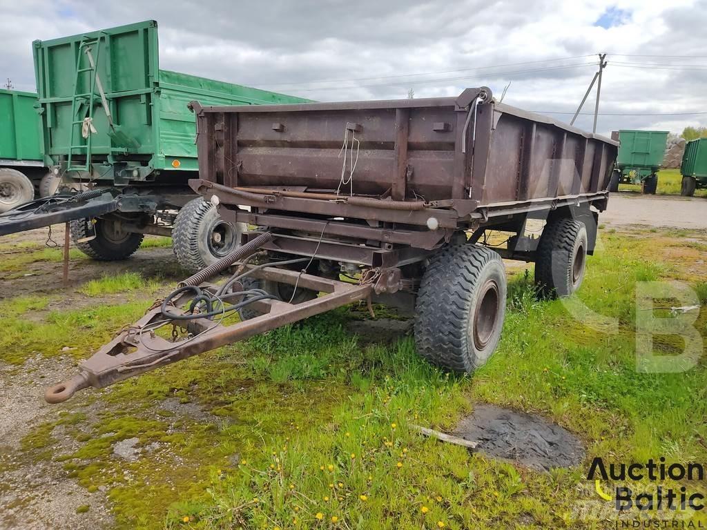  2 PTS-6 Tipper trailers