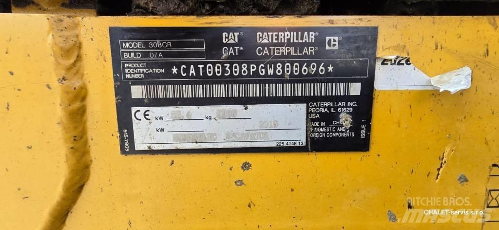 CAT 308 CR Midi excavators  7t - 12t