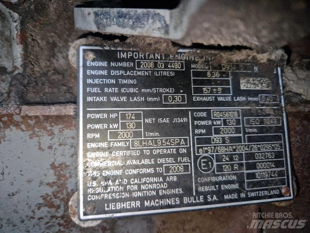 Liebherr D934S A4 Engines