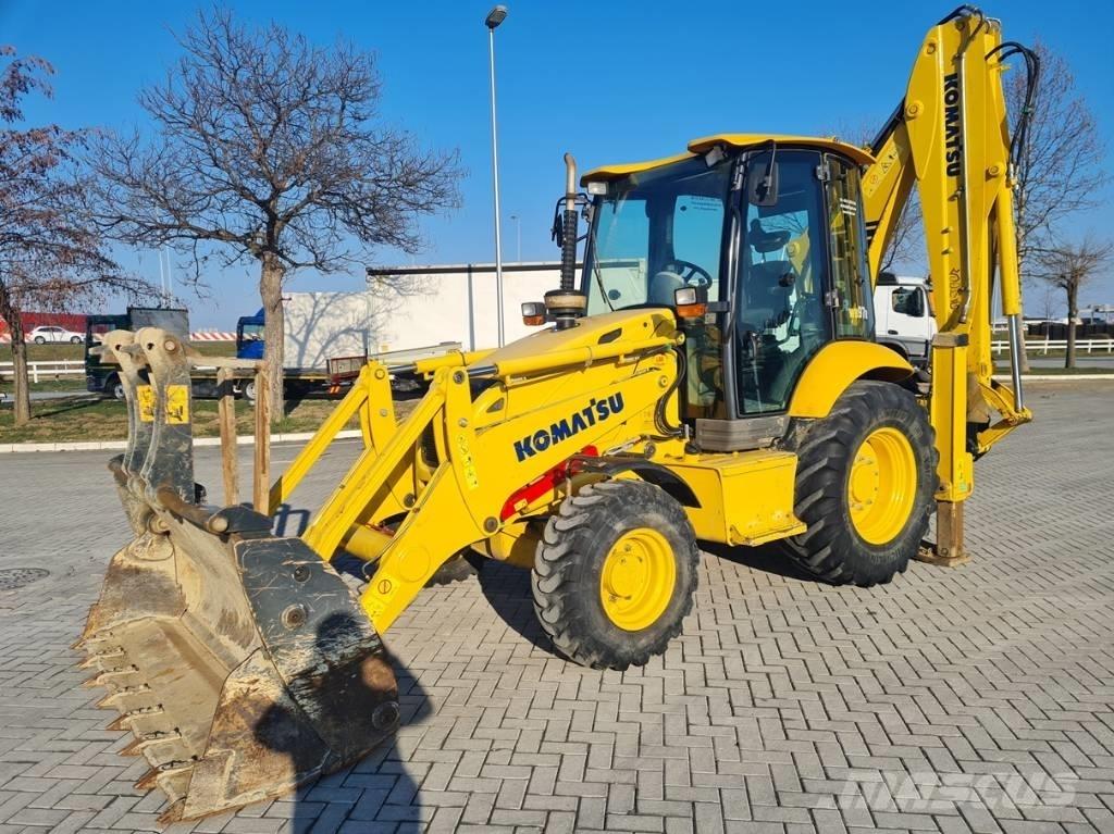 Komatsu WB 97R-5E0 Backhoe loaders