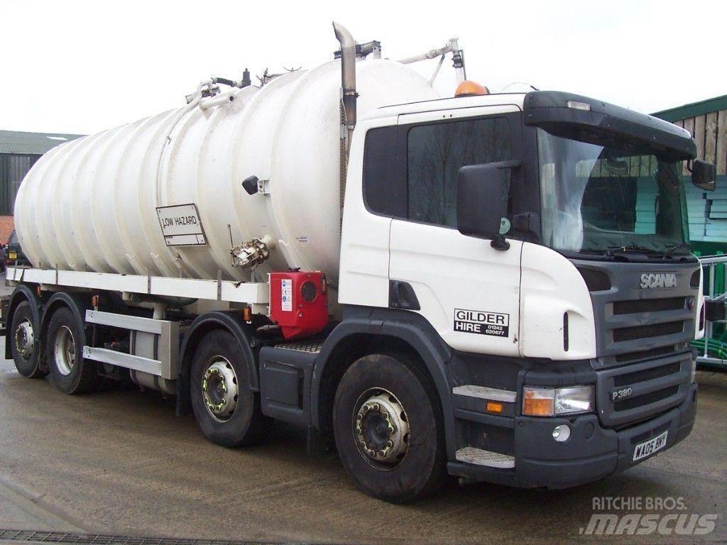 Scania P 380 Combi / vacuum trucks