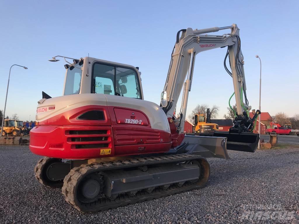 Takeuchi TB290-2 Midi excavators  7t - 12t