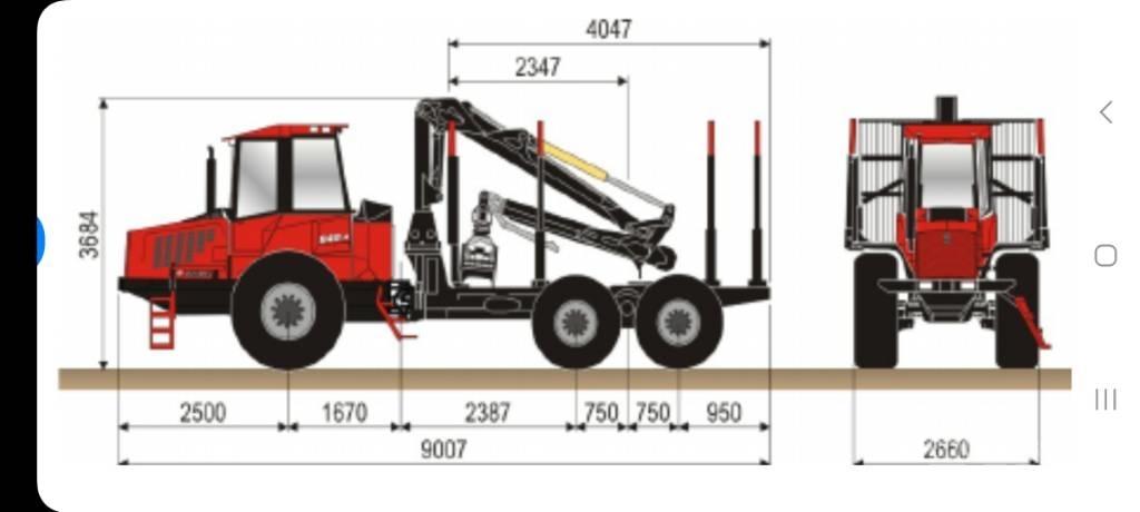 Valmetal 840.2 Forwarders