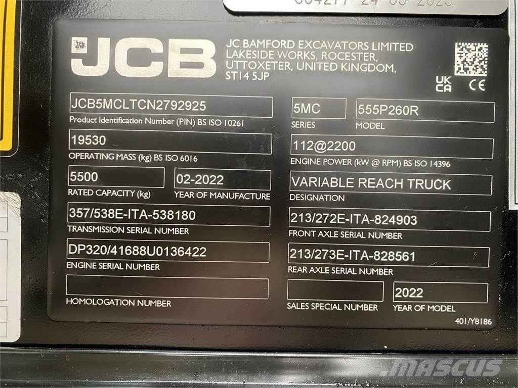 JCB 555-260R Telescopic handlers