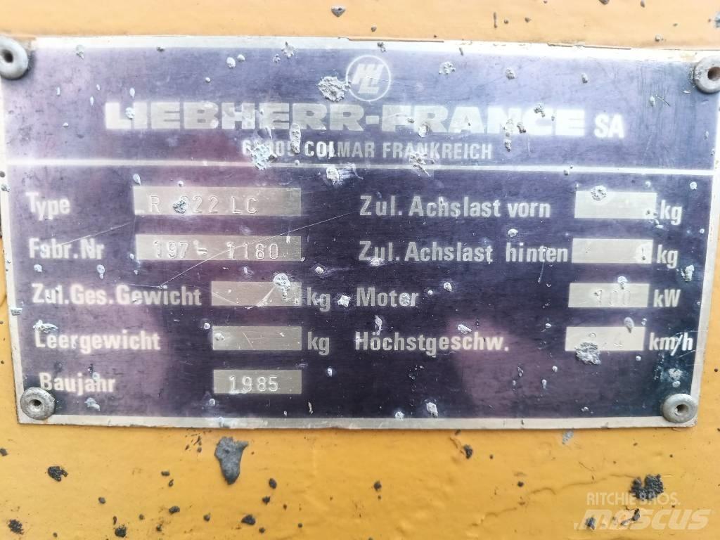 Liebherr R 922 L Crawler excavators