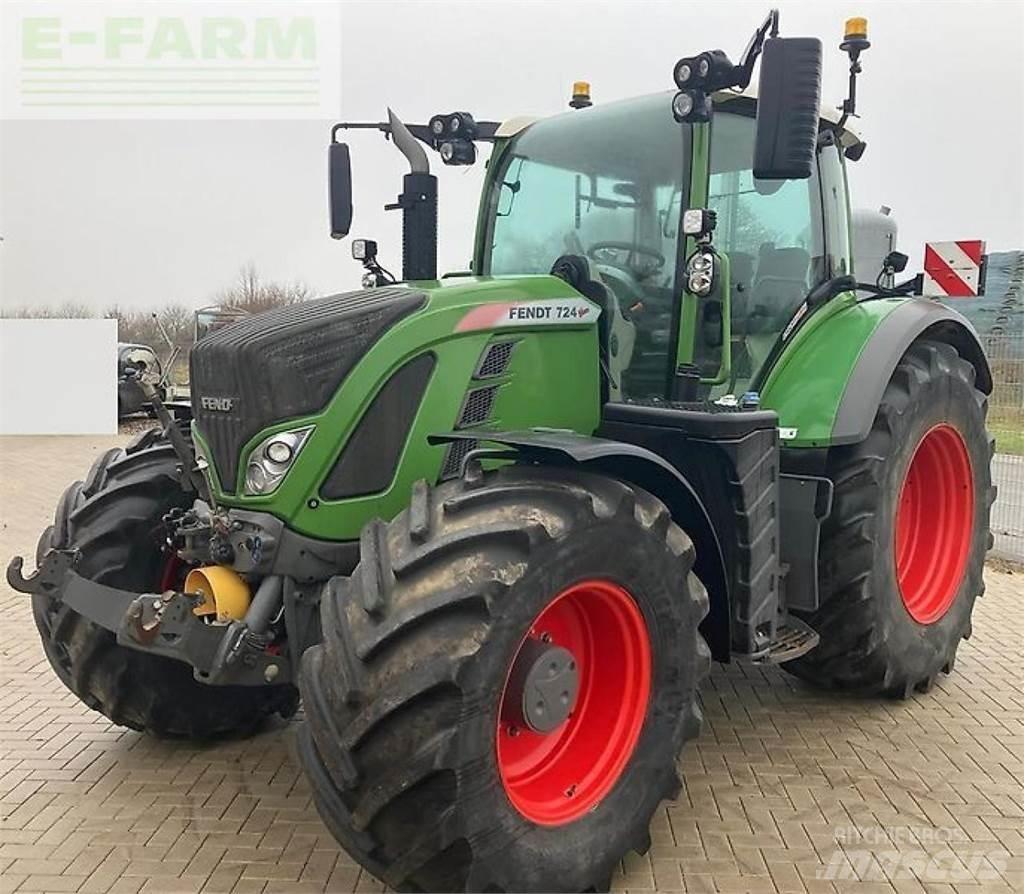 Fendt 724 s4 profi+ Tractors