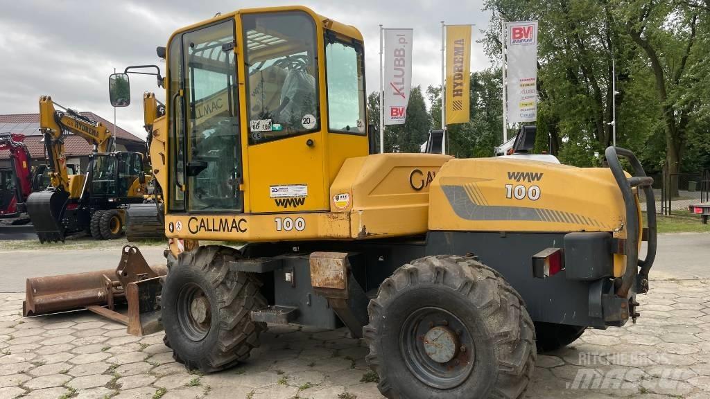 Gallmac WMW 100 Wheeled excavators