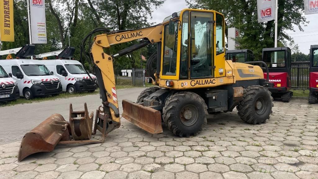 Gallmac WMW 100 Wheeled excavators