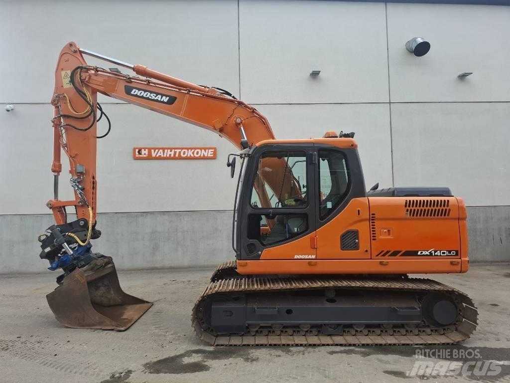 Doosan DX 140 LC Crawler excavators
