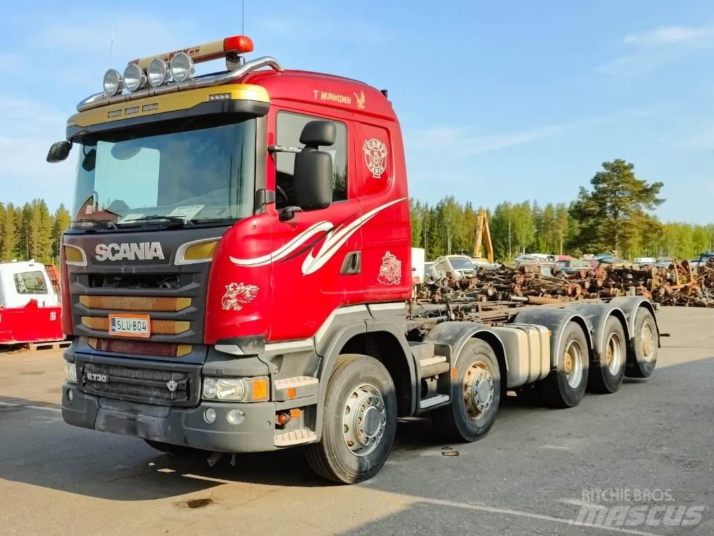  DAMAGED Scania R 730 Chassis Cab trucks