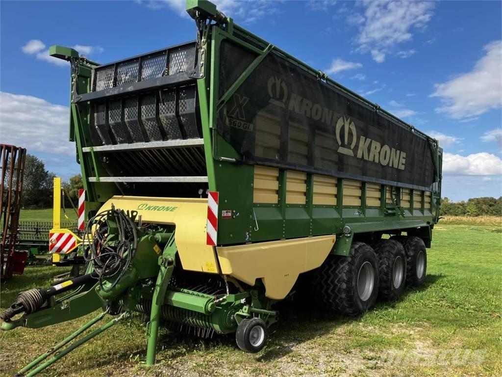 Krone ZX 560 GL Self loading trailers