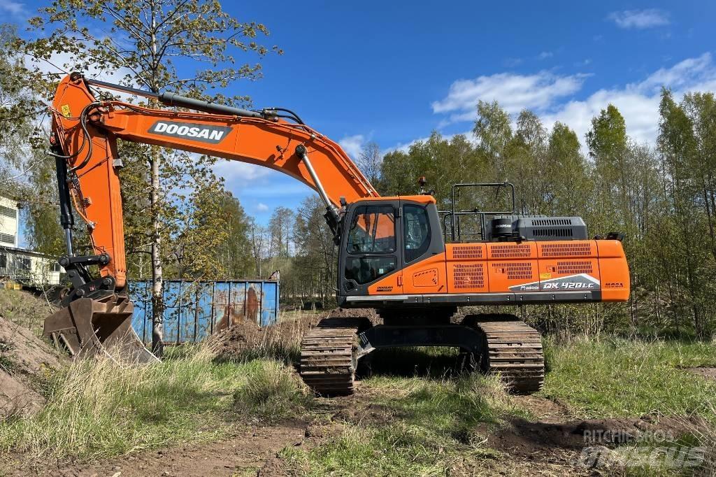 Doosan DX 420 LC Crawler excavators