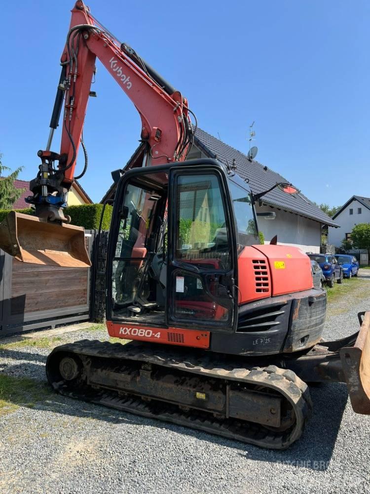 Kubota KX 080-4 Midi excavators  7t - 12t