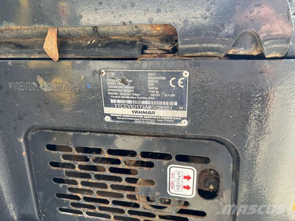 Yanmar Vio 17 Mini excavators < 7t (Mini diggers)