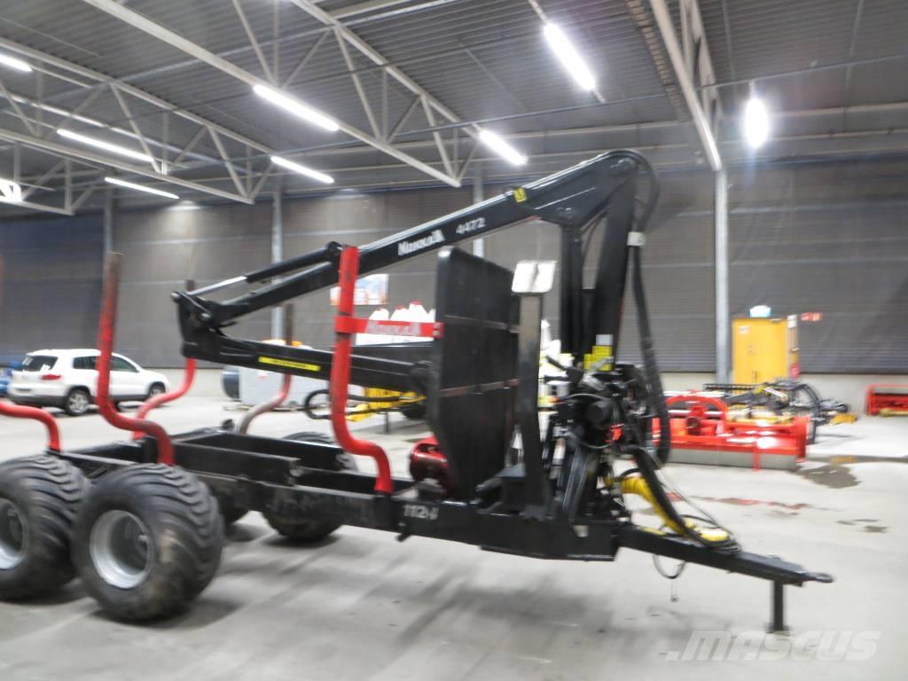 Nokka 4472 + MV1124 Forest trailers