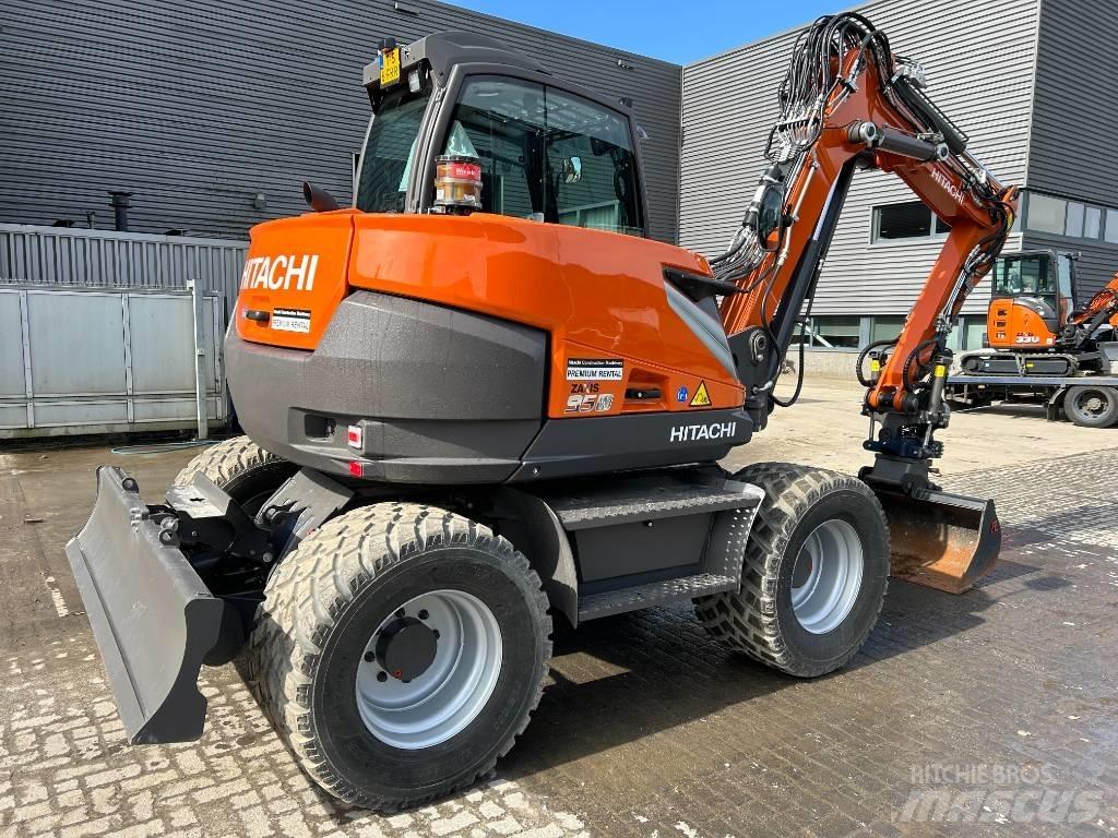 Hitachi ZX95W Wheeled excavators