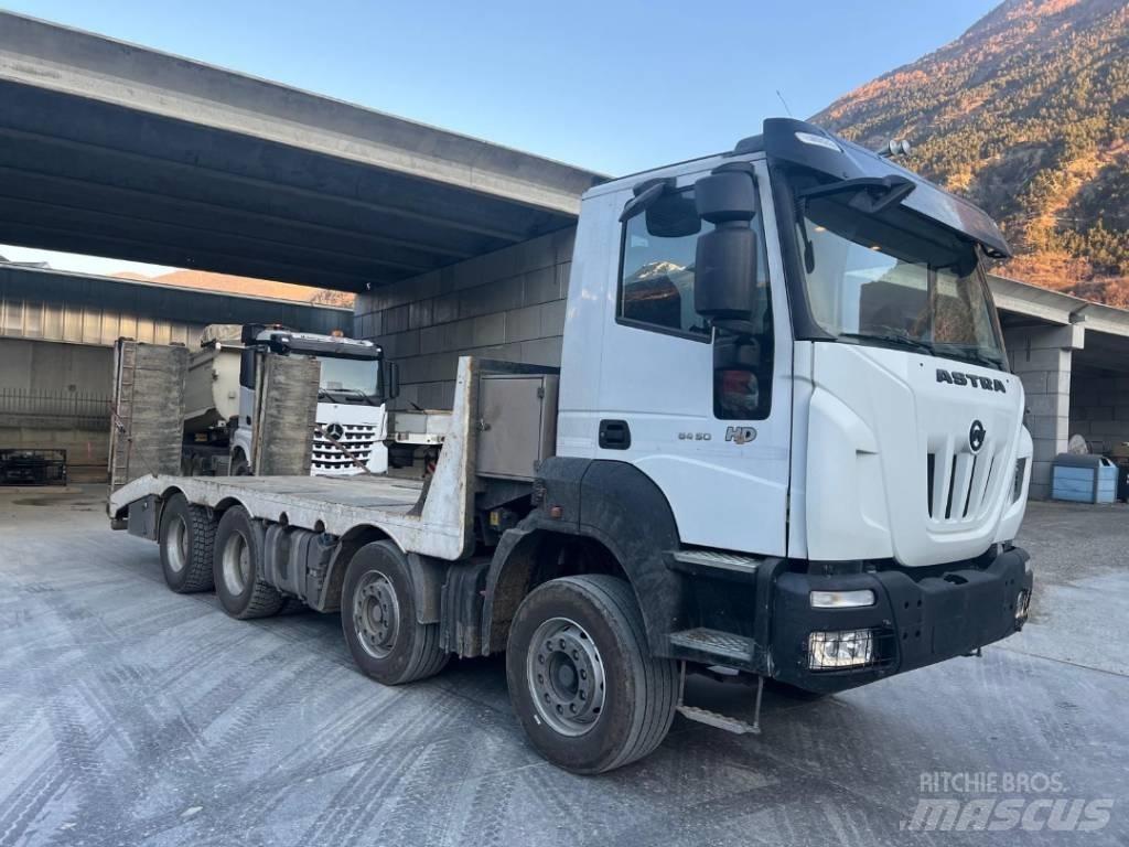 Astra HD9 84.50 Beavertail Flatbed / winch trucks