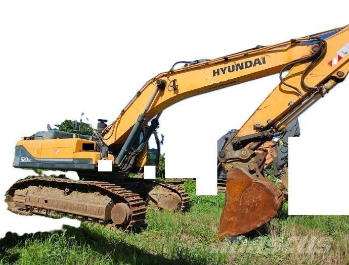 Hyundai Robex 520 LC Crawler excavators