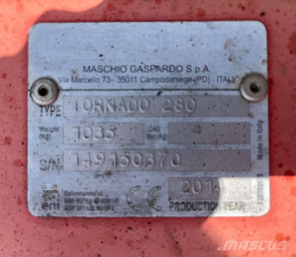 Maschio Tornado 280 Pasture mowers and toppers