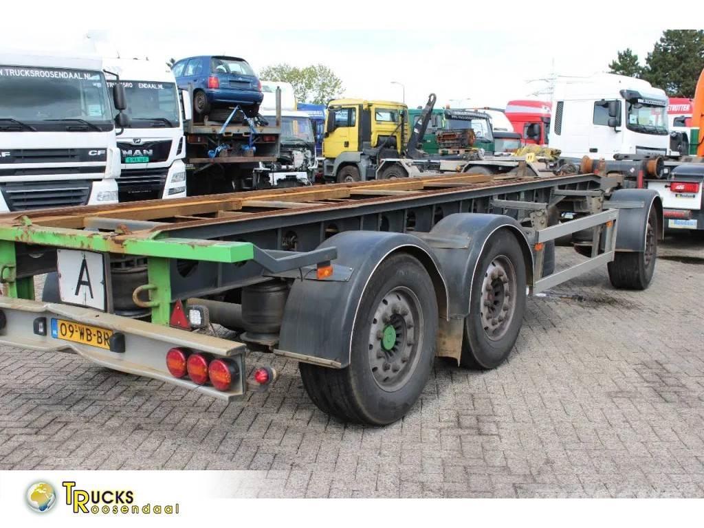 Burg 3X SAF Containerframe trailers