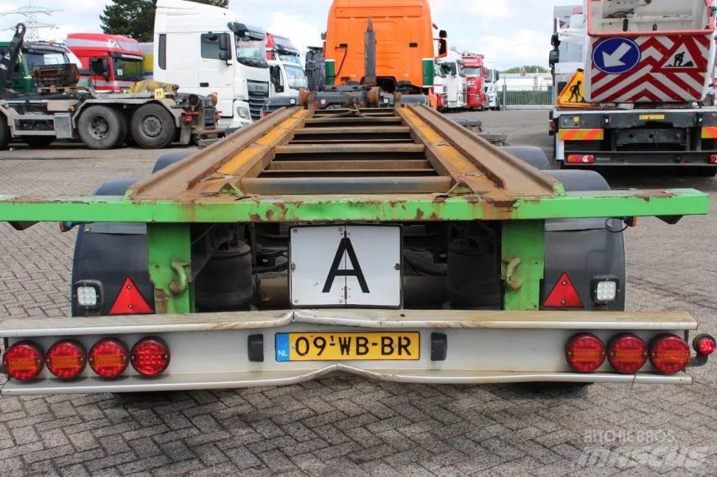 Burg 3X SAF Containerframe trailers