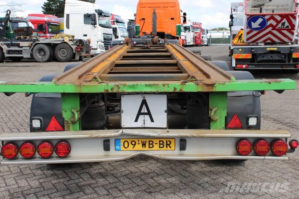 Burg 3X SAF Containerframe trailers