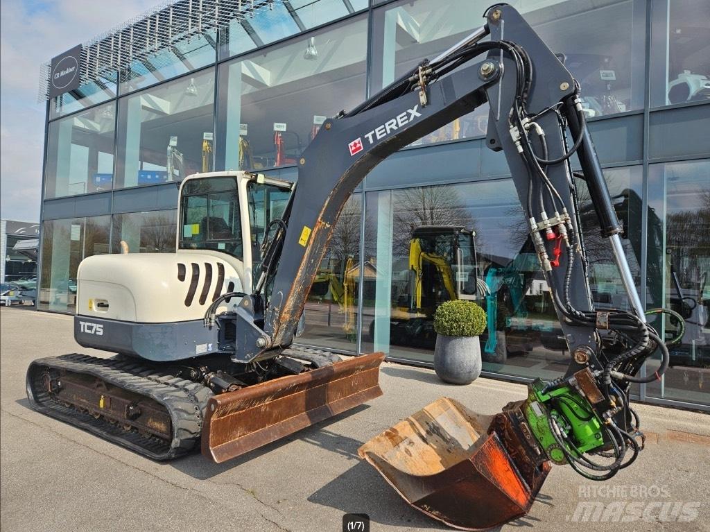 Terex TC 75 Midi excavators  7t - 12t