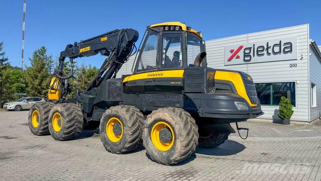 Ponsse Bear 8W Harvesters