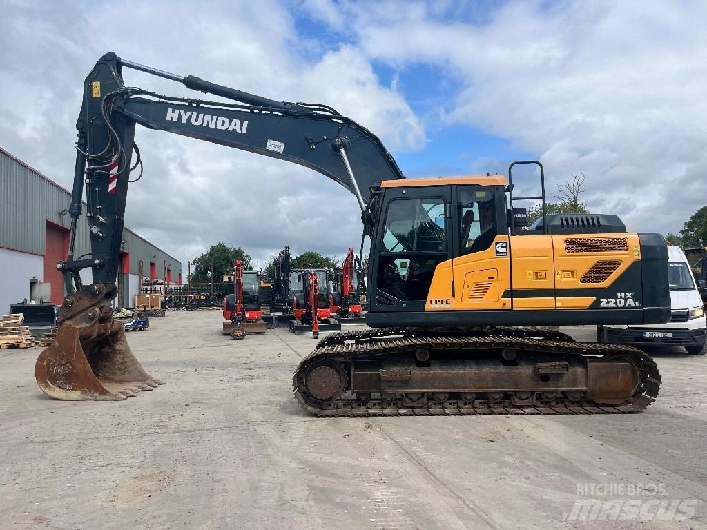 Hyundai HX220AL Crawler excavators