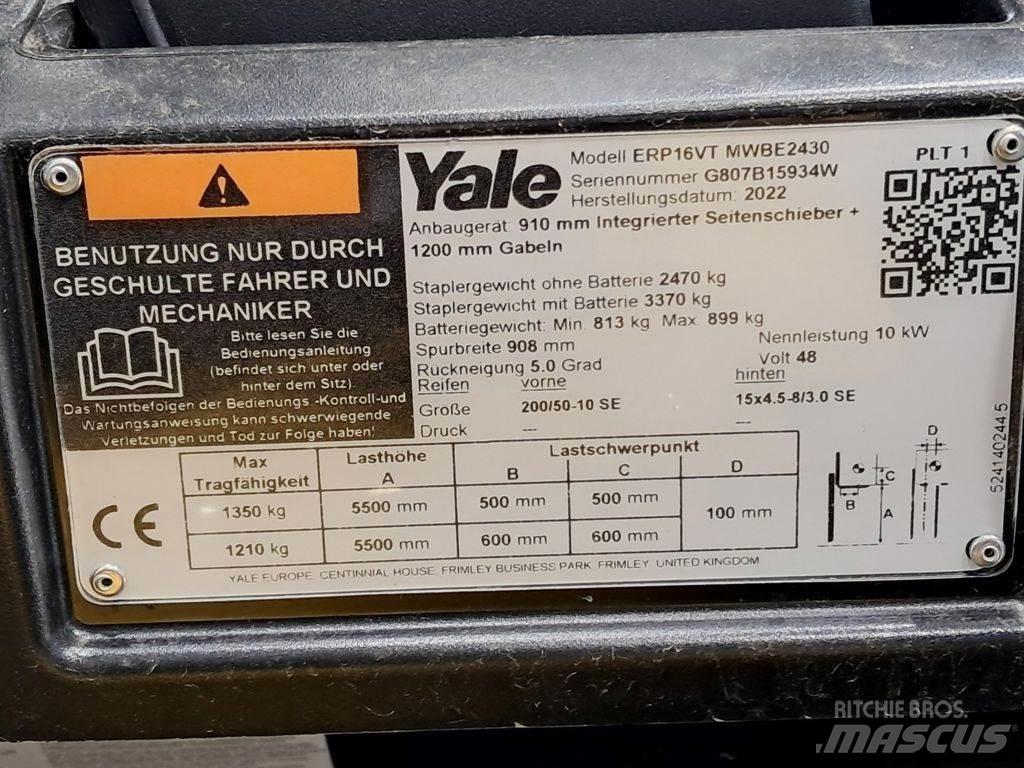 Yale ERP16VT Electric forklift trucks