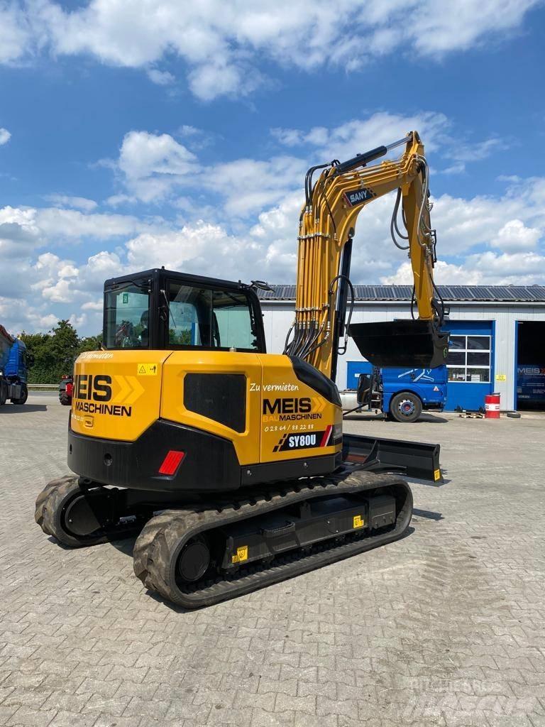 Sany SY 80 U Midi excavators  7t - 12t