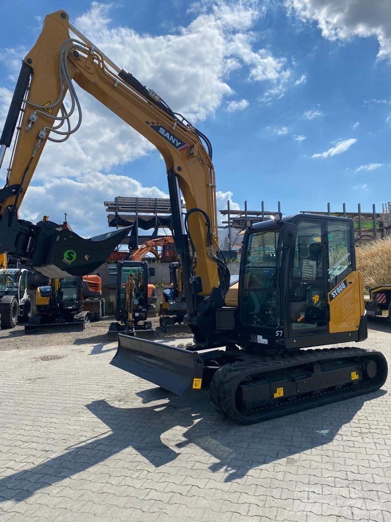 Sany SY 80 U Midi excavators  7t - 12t