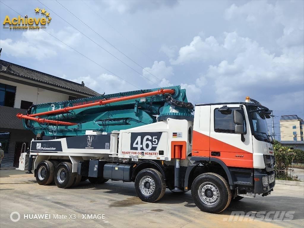 Putzmeister 46 M Concrete pump trucks