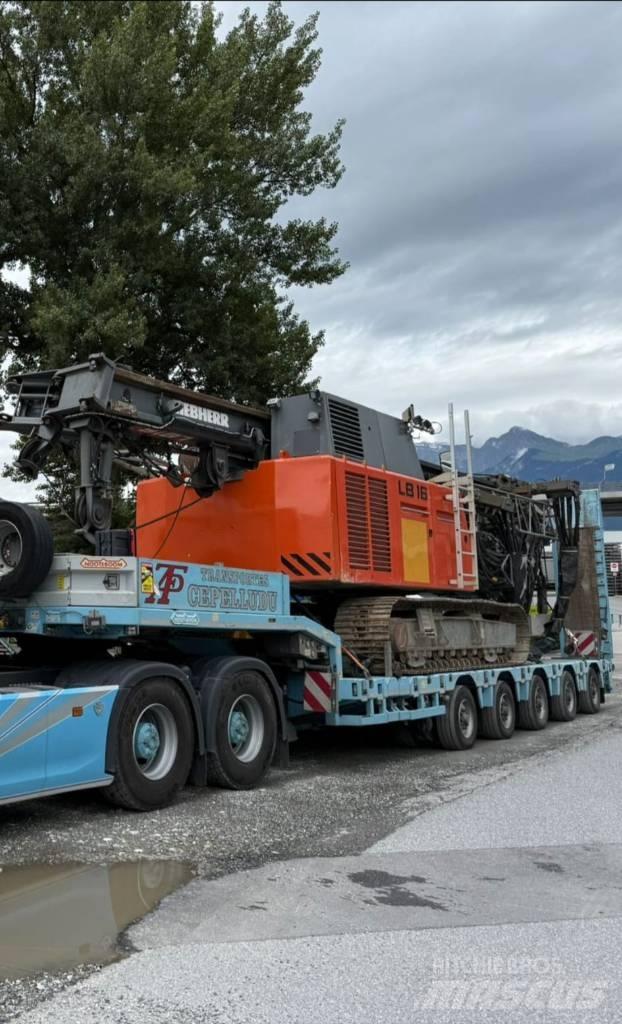 Liebherr LB16 Piling rigs