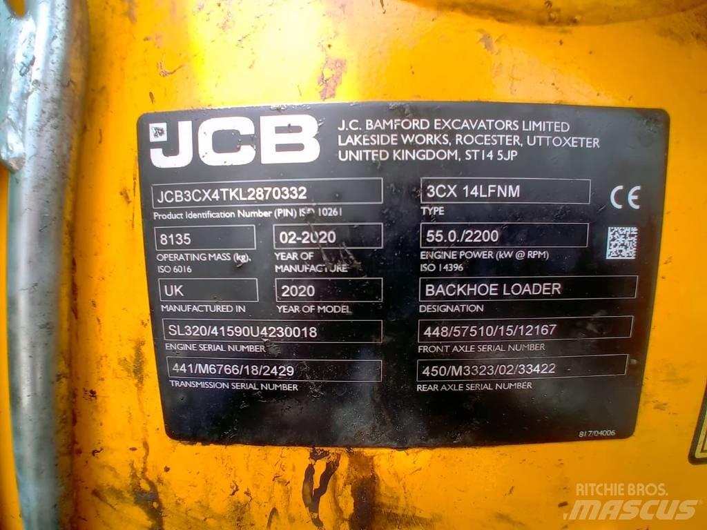 JCB 3 CX 4 T Backhoe loaders