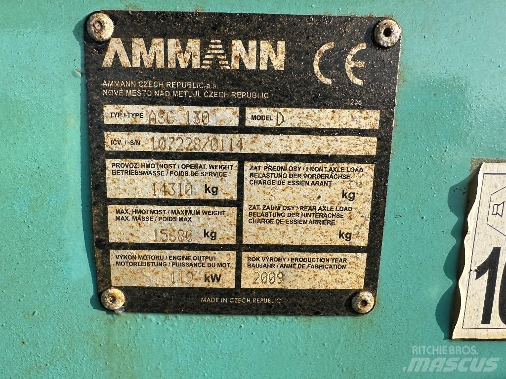 Ammann ASC 130 Single drum rollers