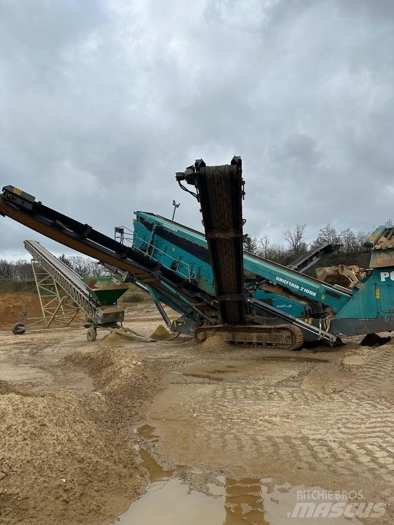 PowerScreen 2100X Mobile screeners