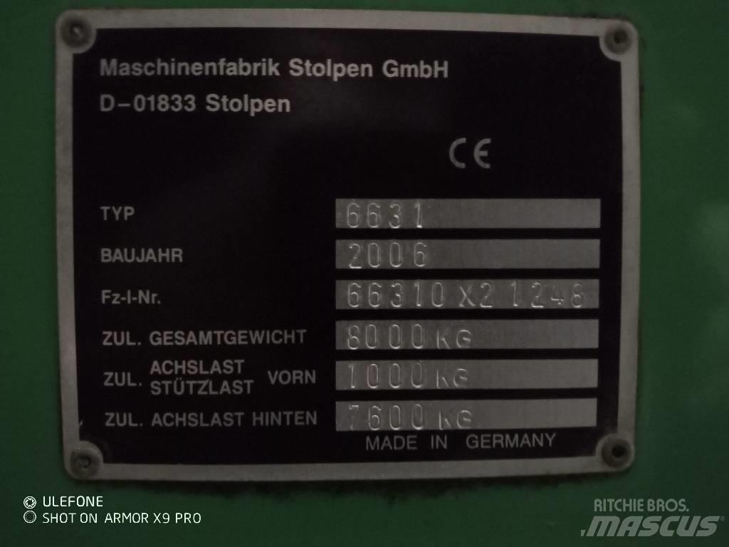 Deutz-Fahr K7.36 Self loading trailers