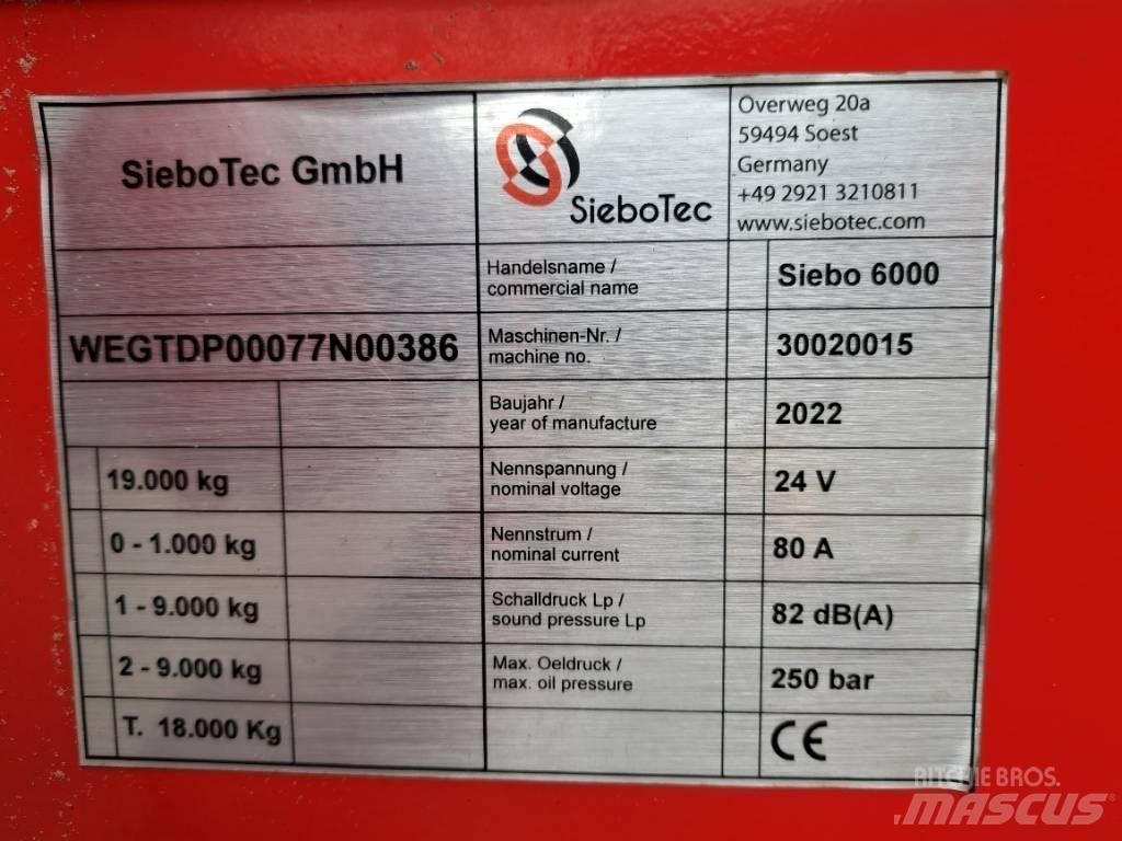 Siebotec Siebo 6000 Trommels