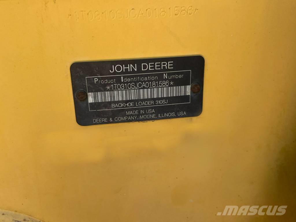 John Deere 310 SJ Backhoe loaders