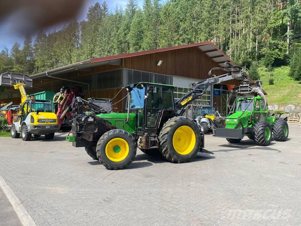 John Deere 6400 Forestry tractors