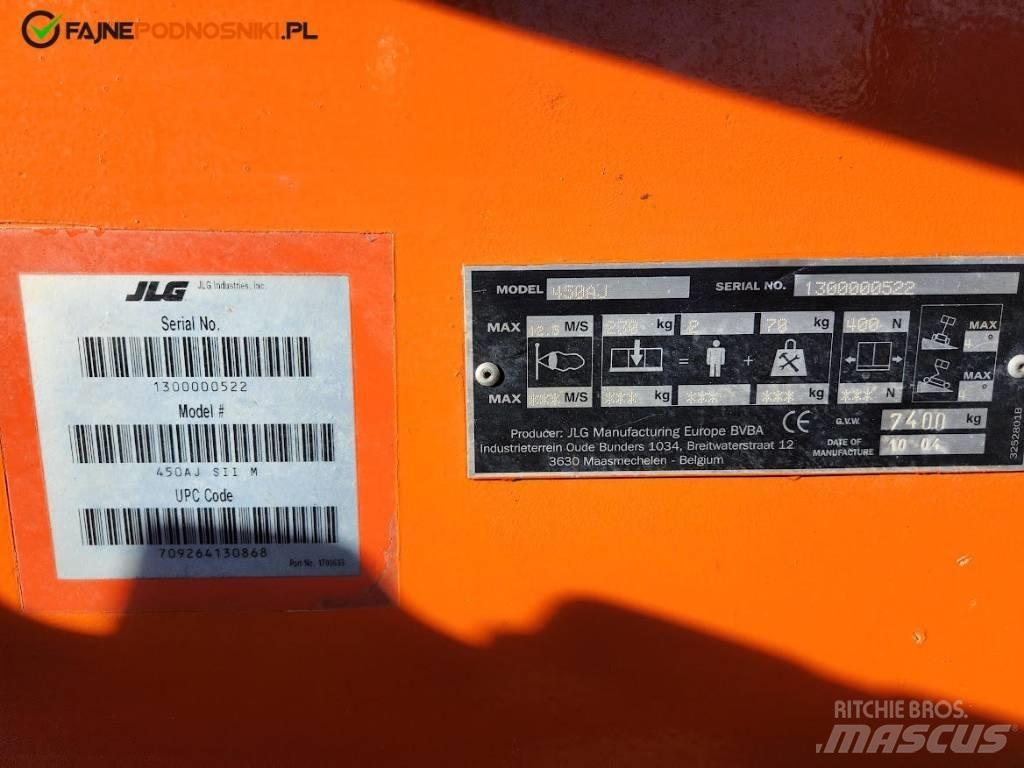 JLG 450 AJ II Articulated boom lifts