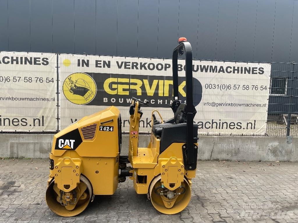 CAT CB 14 Twin drum rollers