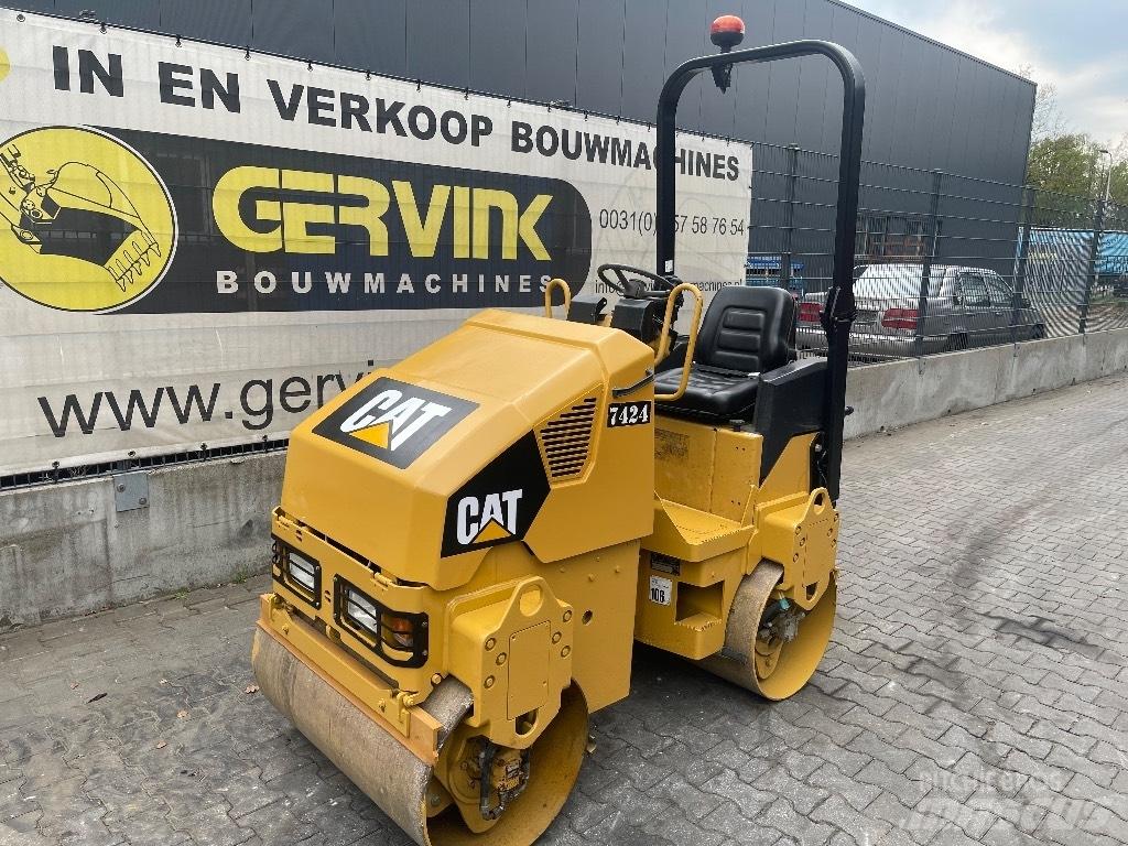 CAT CB 14 Twin drum rollers