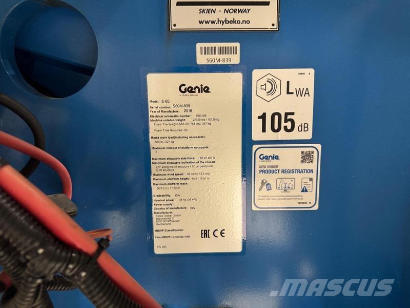 Genie S65 Other lifts and platforms