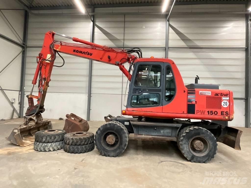 Komatsu PW 150ES-6K Wheeled excavators