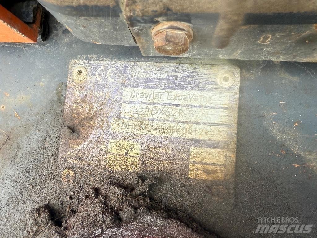 Doosan DX 62 R-3 Mini excavators < 7t (Mini diggers)