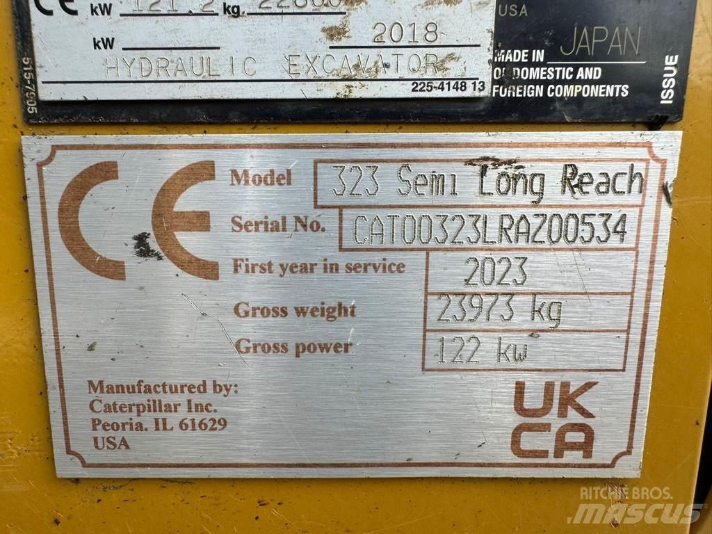 CAT 323 07A Crawler excavators